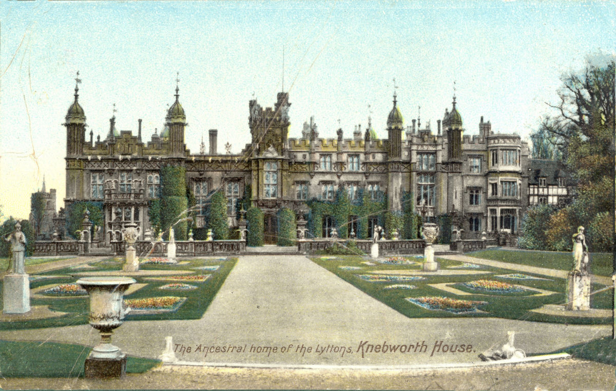 Hertfordshire Genealogy Places Knebworth House, Knebworth